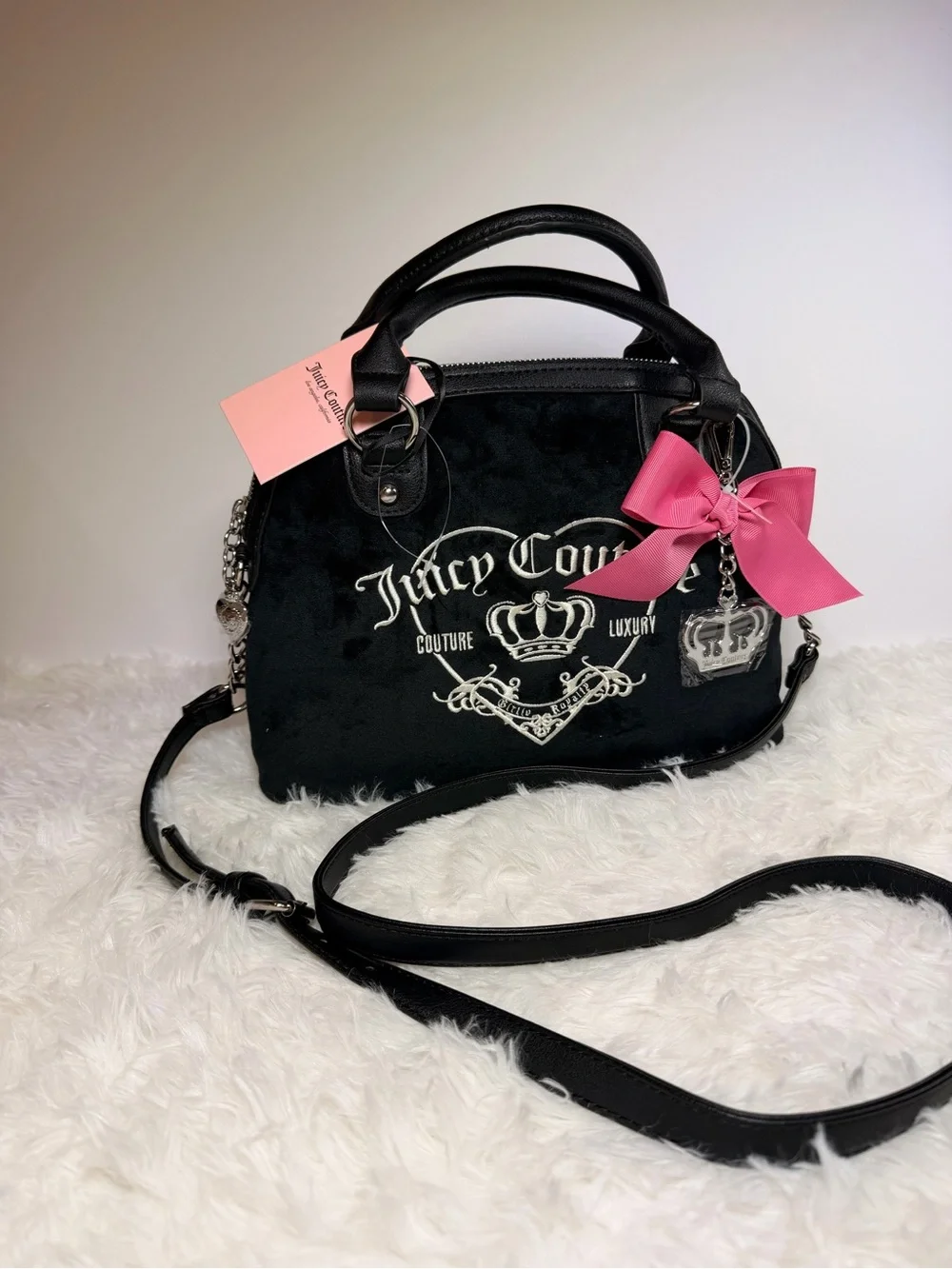 Juicy Couture black velvet